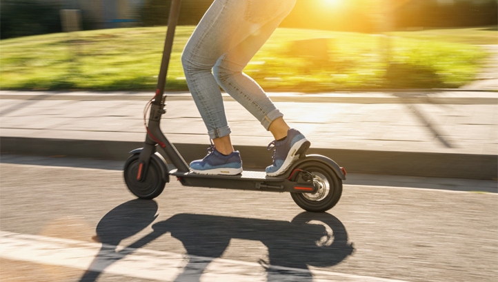e-scooters were legalised in the UK in June
